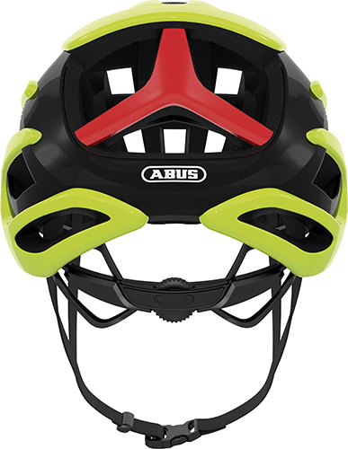 ABUS AirBreaker pyöräilykypärä Neon Yellow