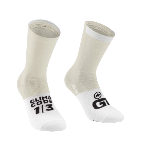 Assos GT C2 Pyöräilysukat, Moon Sand