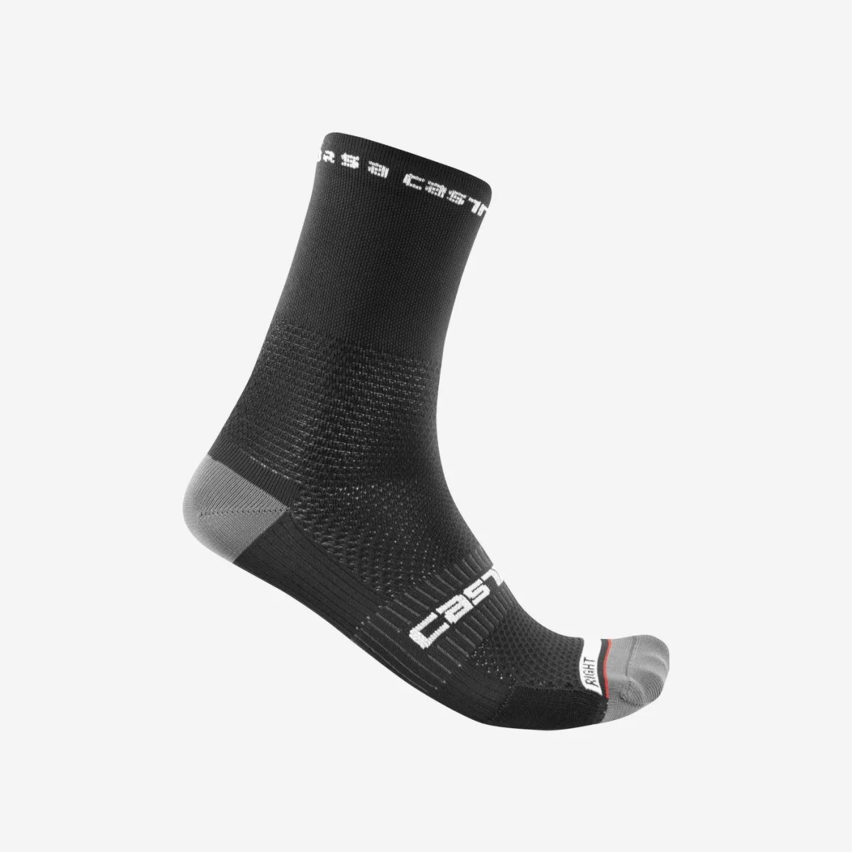 Castelli Rosso Corsa pro -pyöräilysukat Musta