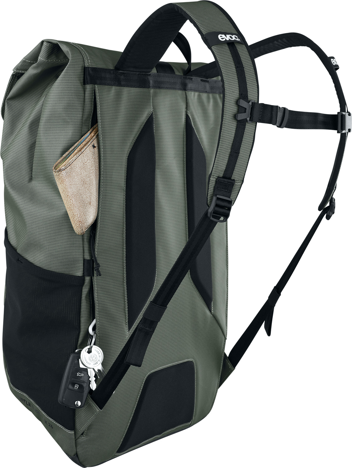 EVOC Duffle-reppu 26 L Oliivinvihreä