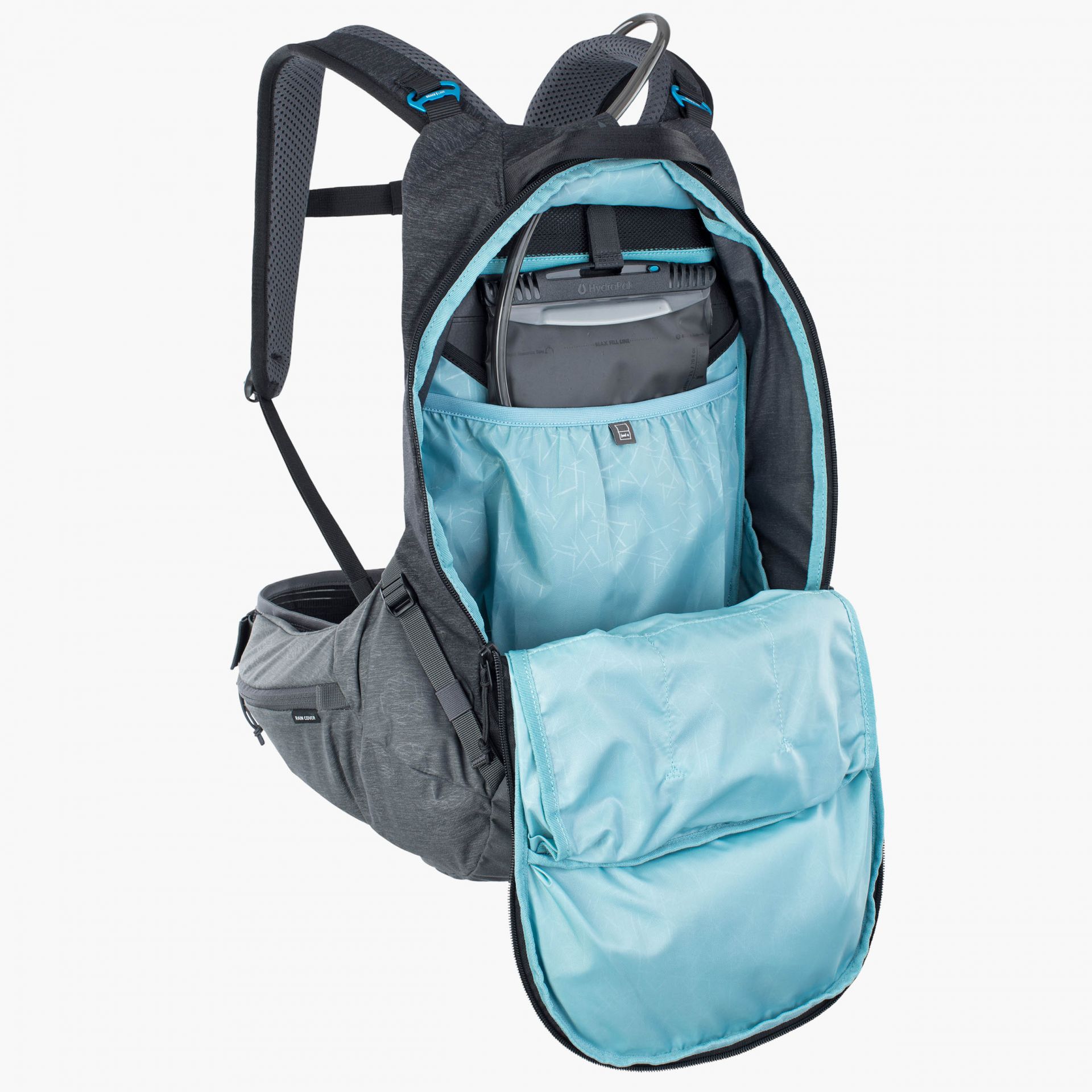EVOC Trail Pro 16 reppu Small/Medium Grey (pieni/keskikokoinen harmaa)