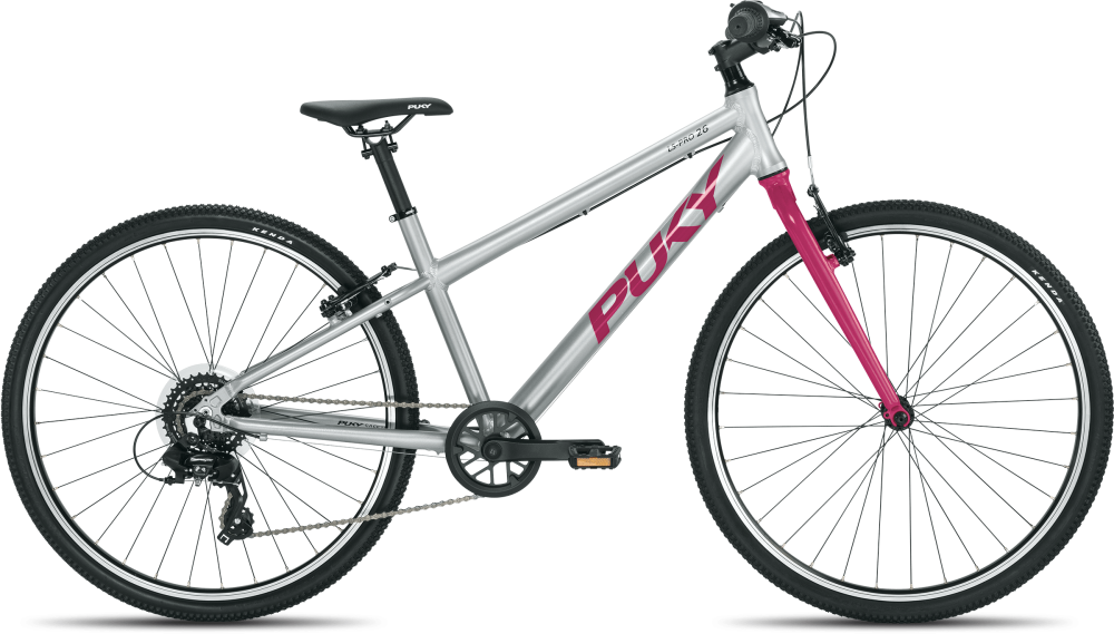 Puky LS-PRO 26-8 Lasten polkupyörä Hopea/Karhu