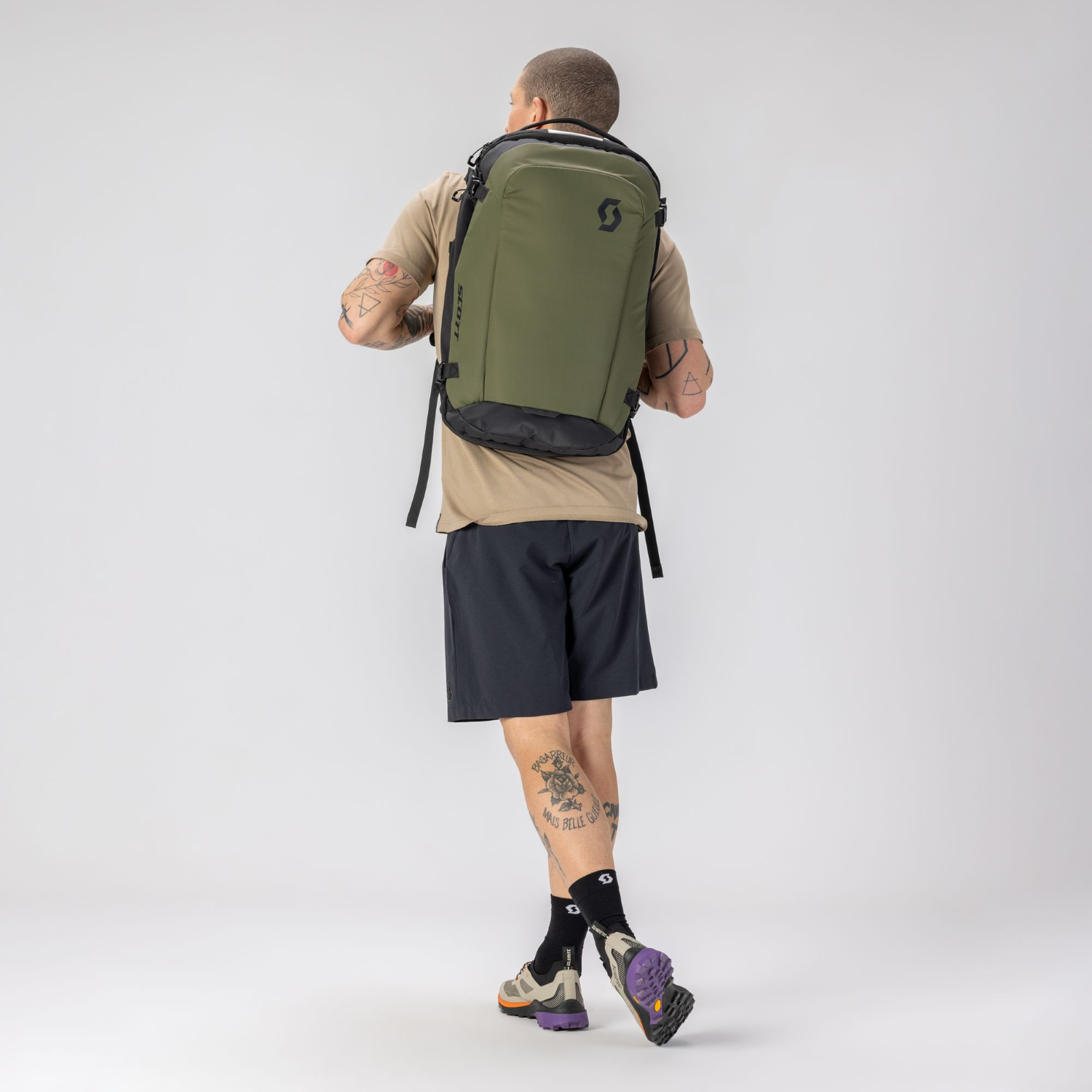 SCOTT Gear 40 -reppu Douglas Green/Black