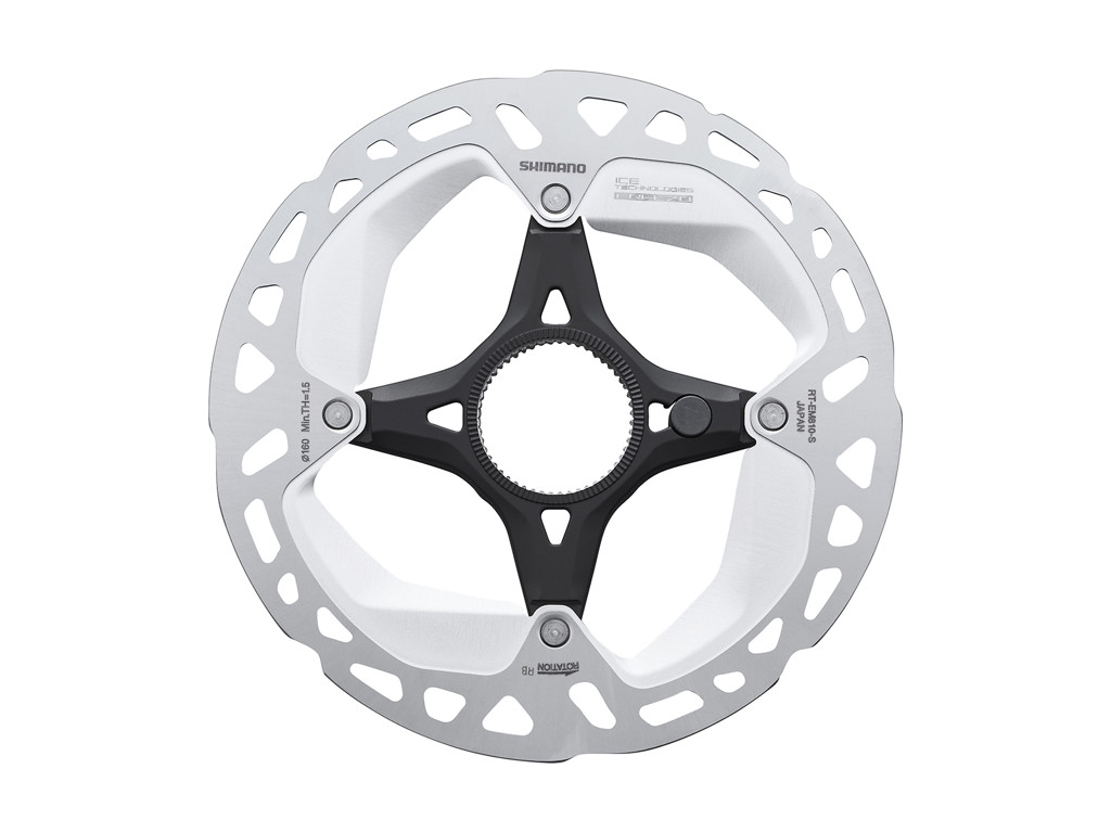 Shimano XT Ice-Tech Freeza EM810-EXT 180 mm jarrulevy center lock