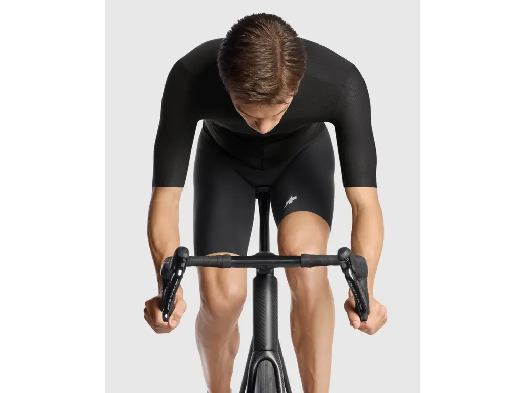 Assos Equipe R S11 -lyhythihainen pyöräilypaita Musta miehet
