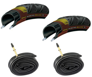 2 rengasta + letkua Continental Grand Prix 4 Season 700x23 48mm Racer Valve