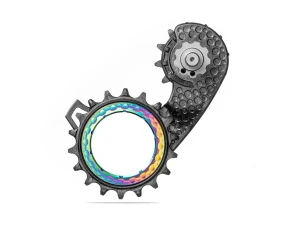 AbsoluteBlack Hollow OSPW Carbon Ceramic Shimano Dura-Ace R9200 12-vaihteiseen, rainbow
