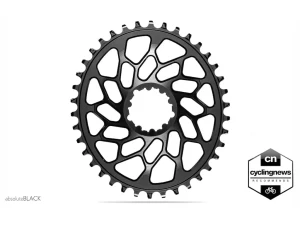 AbsoluteBlack ovaali eturatas 40-hampainen 5-pulttinen BCD 110 mm Shimano Road musta