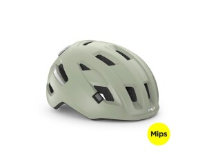 MET E-Mob MIPS -pyöräilykypärä moss grey