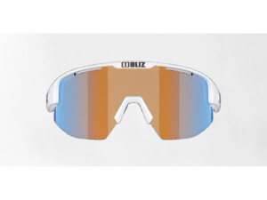 Bliz Matrix Small (30) -pyöräilylasit Coral/Orange Mirror Blue/Matte White