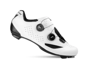 Lake CX190-X pyöräilykengät leveälestinen valkoinen/musta unisex
