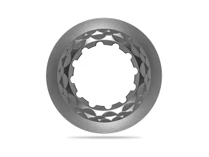 AbsoluteBlack Centerlock -lukitusrengas jarrulevyille, 12 mm läpiakseli titaania