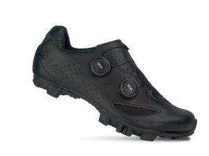 Lake MX190-X MTB/Gravel pyöräilykengät leveälestinen musta unisex