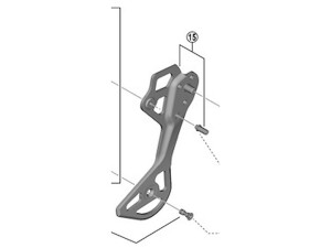 Shimano XTR sisälevy SGS-takavaihtajaan malli RD-M9250