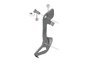 Shimano Cues -takavaihtajan sisälevy malliin RD-U4010